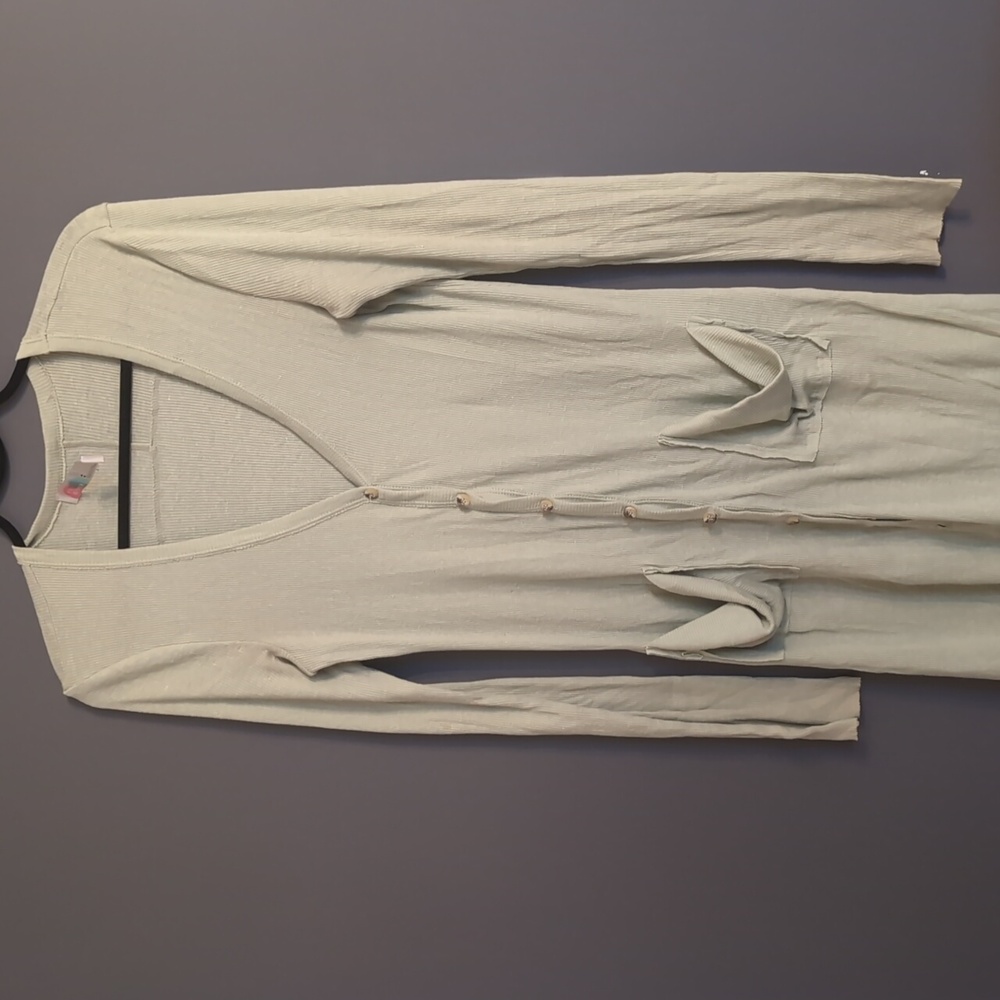 Free People Ribbed Up Cardi - Picture 3 of 4
